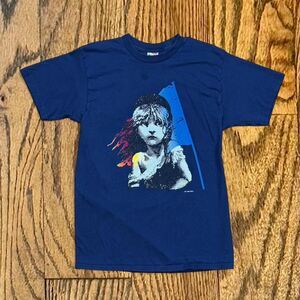 Vintage 80’s Les Miserables Navy Blue Promo T Shirt